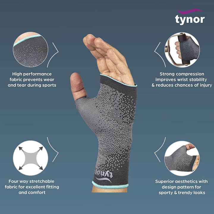 Tynor - Wholesale Gloves – Unisex - Wrist Support Urbane5