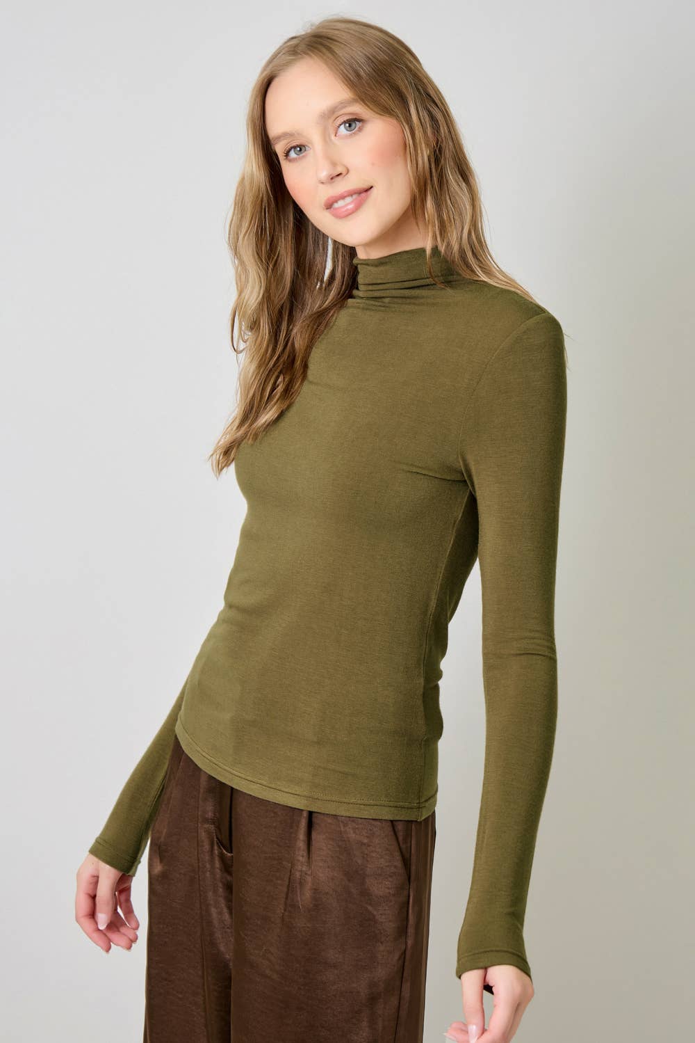 Mystree – wholesale Stickad topp - Dam – 61274 Nödvändig Mock Neck Topp36