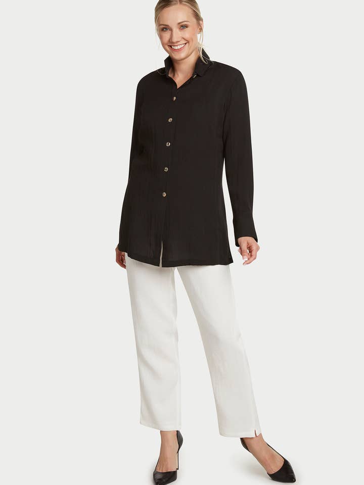 SALE - AA147 - Marley's Linen Shirt for wholesale by Fridaze