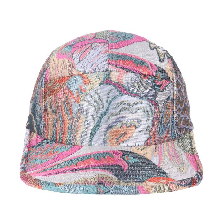 Parrot Tropical Pattern 5 Panel Hat Camp Cap | Outdoor Streetwear Hat | HatPhile for wholesale by HATPHILE