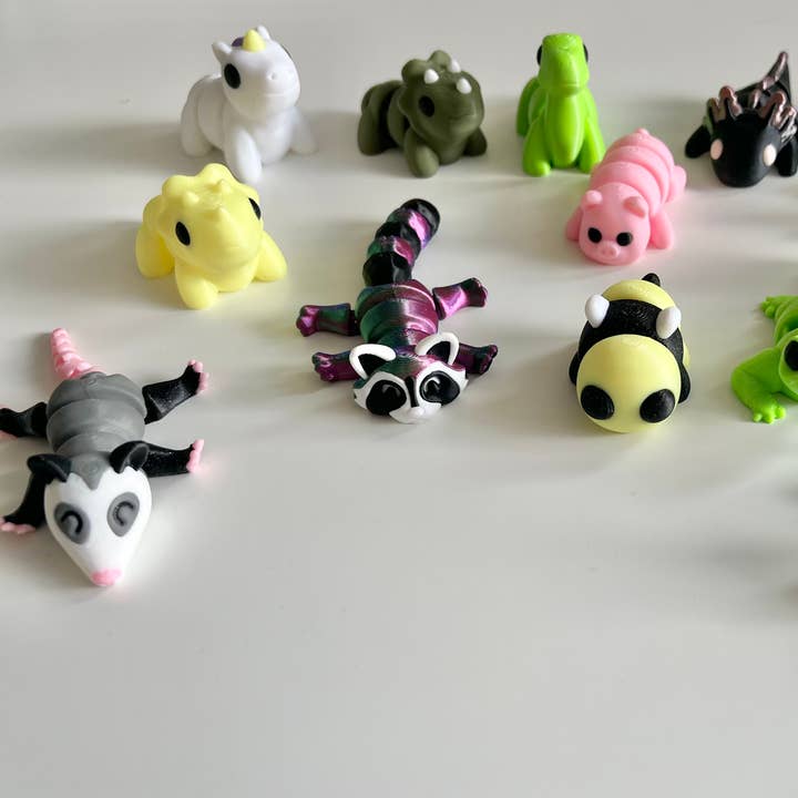 Davenport Lane - Wholesale Fidget Toy - Kids - Articulated 3D print mini animals, Articulated, 3D print1