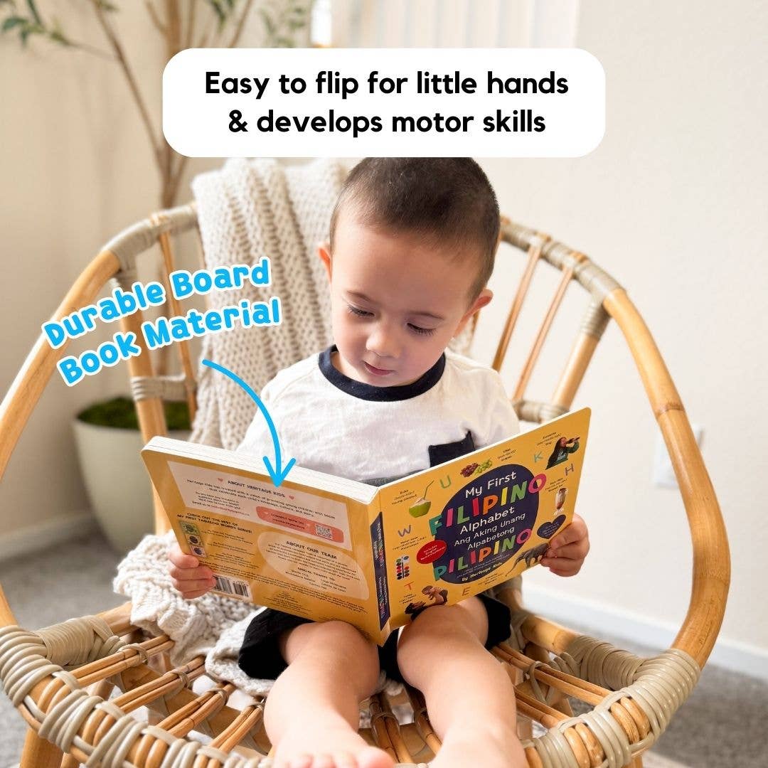 Heritage Kids Press - Wholesale Preschool Book (3-5) - My First Filipino Alphabet / Ang Aking Unang Alpabetong Pilipino4