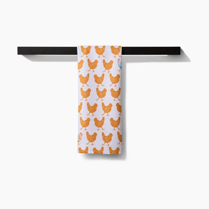 Geometry - Wholesale Tea Towel - Fun Spring Chicks Tea Towel