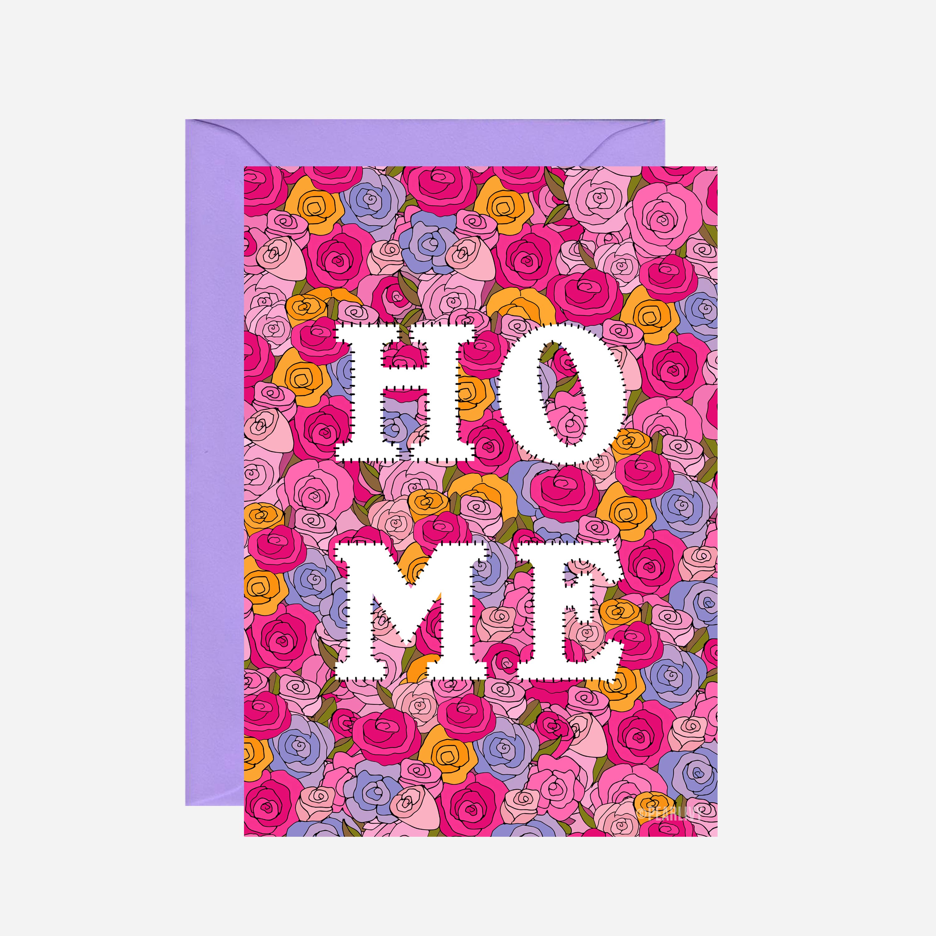Pearl Ivy – wholesale House-warming card – Floral New Home Card