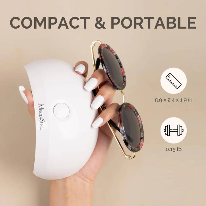 MELODYSUSIE - Wholesale Nail Dryer Fan - Aurora 1 LED/UV Nail Lamp3