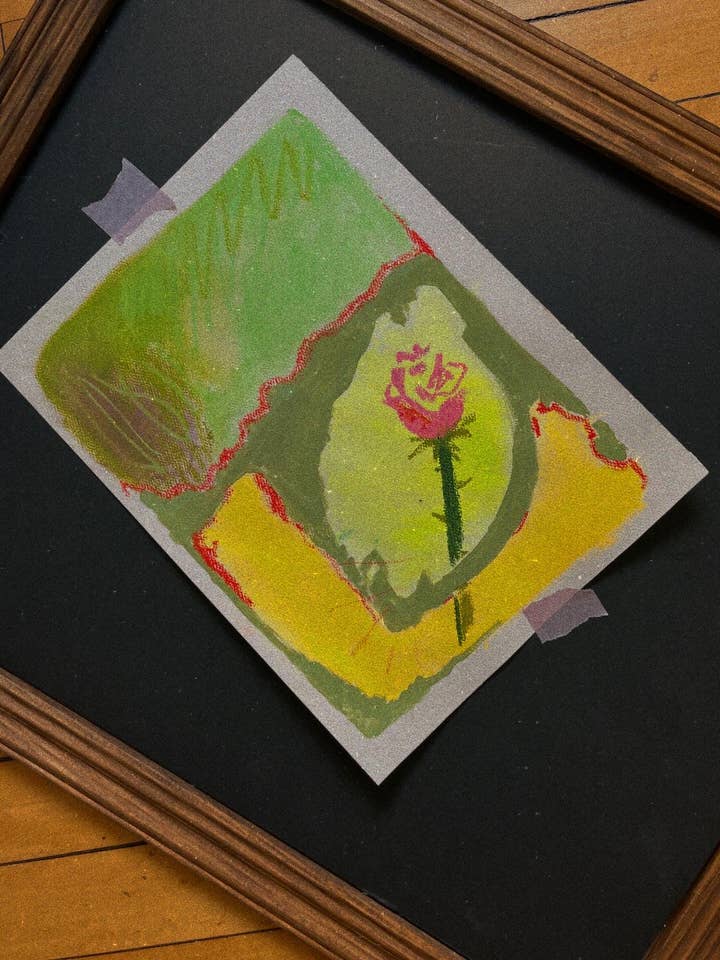 Œuvre originale : Corazon con Mango (collection) pour la vente par Atelier Tropicál