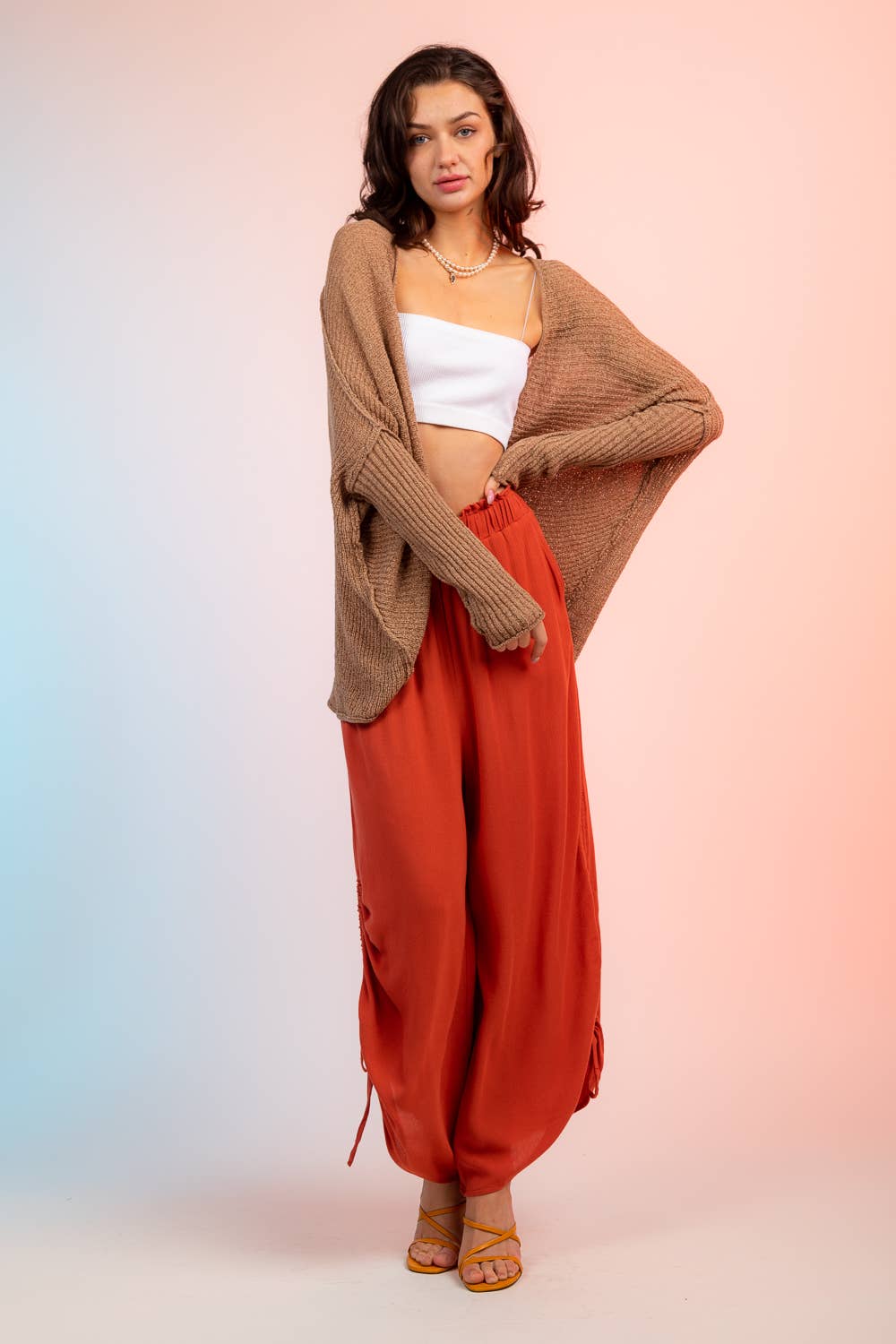 VERY J - Vente Cardigan – femme - Cardigan d'été à manches 12W2591N-Dolman17