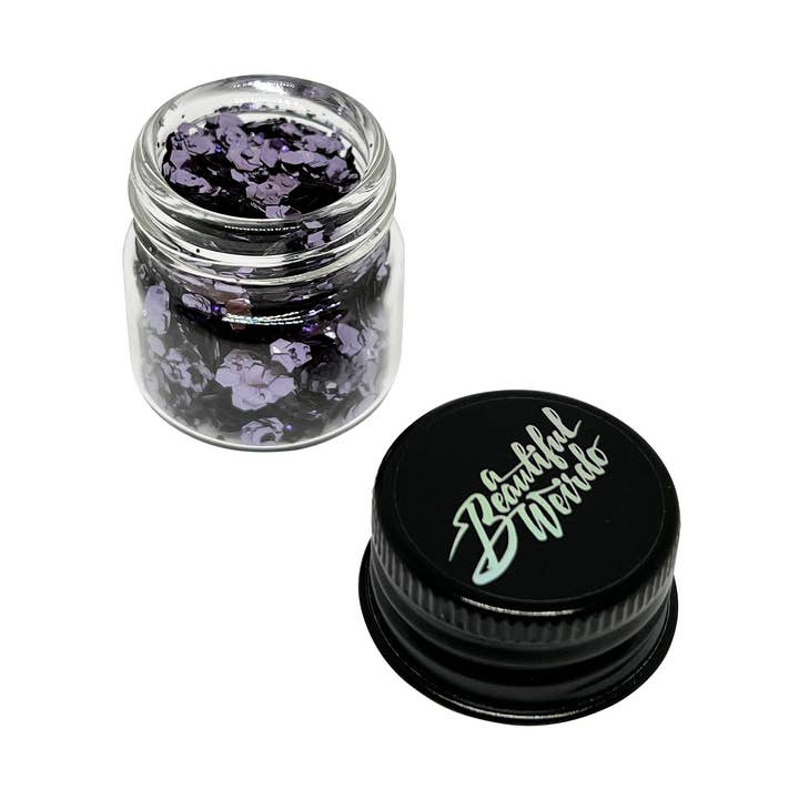 PURPURINA ECOLÓGICA LIGHT IT UP LILA, MEZCLA SÓLIDA para venta al por mayor de A Beautiful Weirdo™️ Eco Glitter