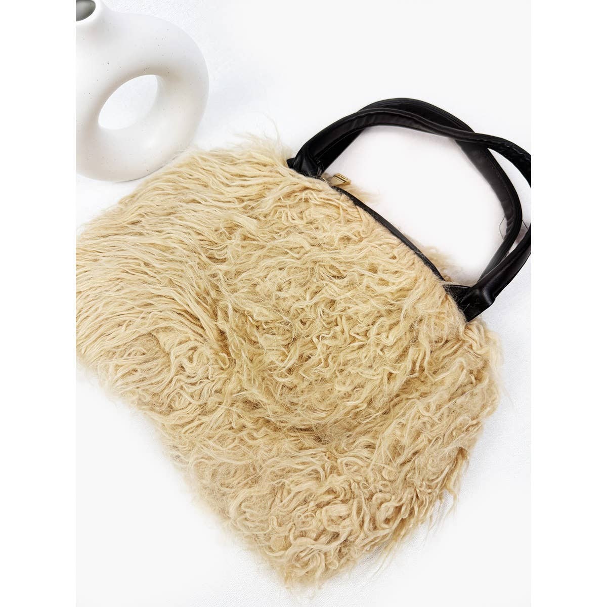 Love and Repeat – wholesale Tote bag – Women's – Punk Gothic Fluffy Grunge Tote Bag1