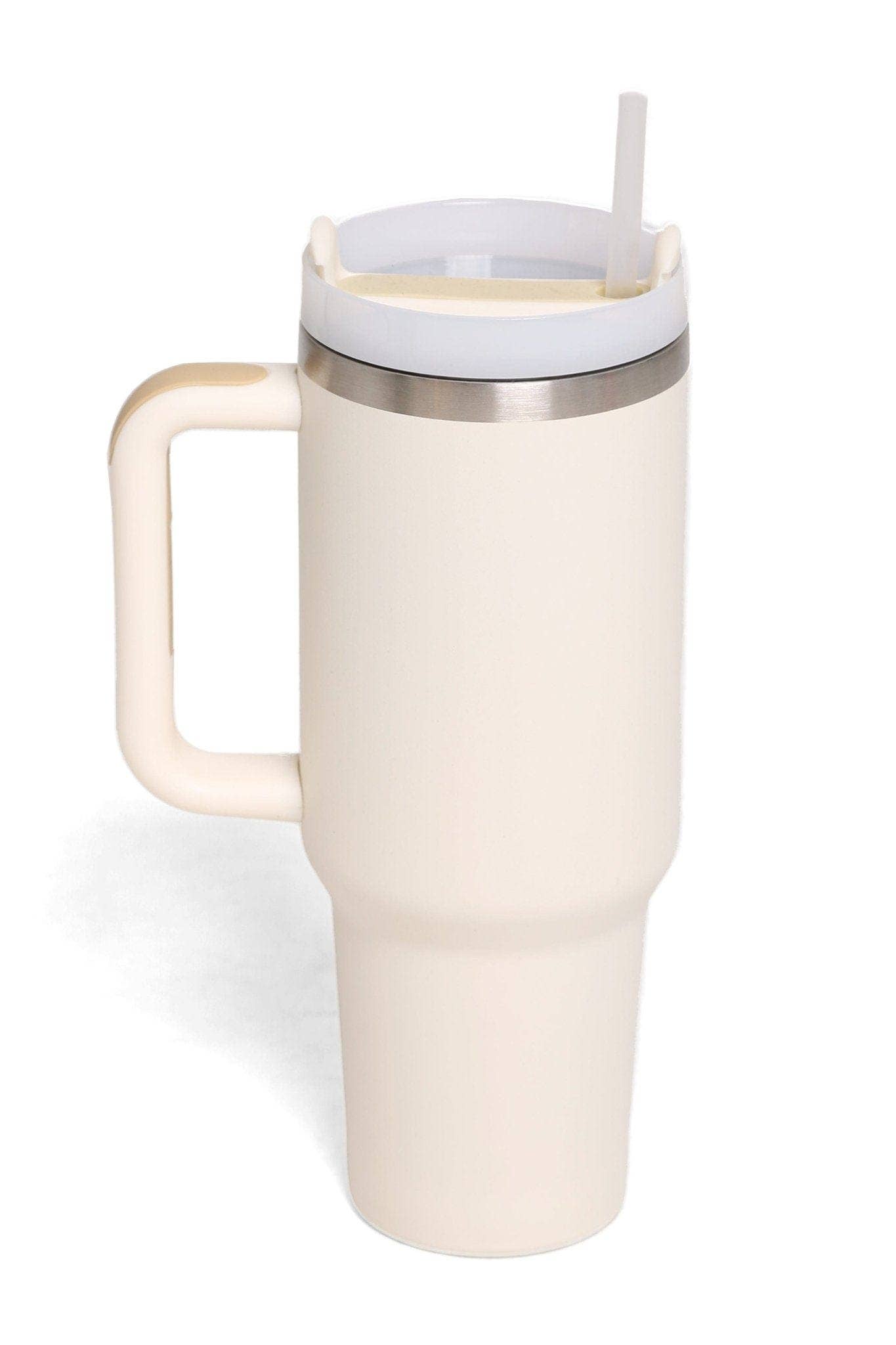 MiMi Wholesale - Vente Gourde/bouteille isotherme - Gobelet TUM805 de couleur unie de 40 oz avec poignée9