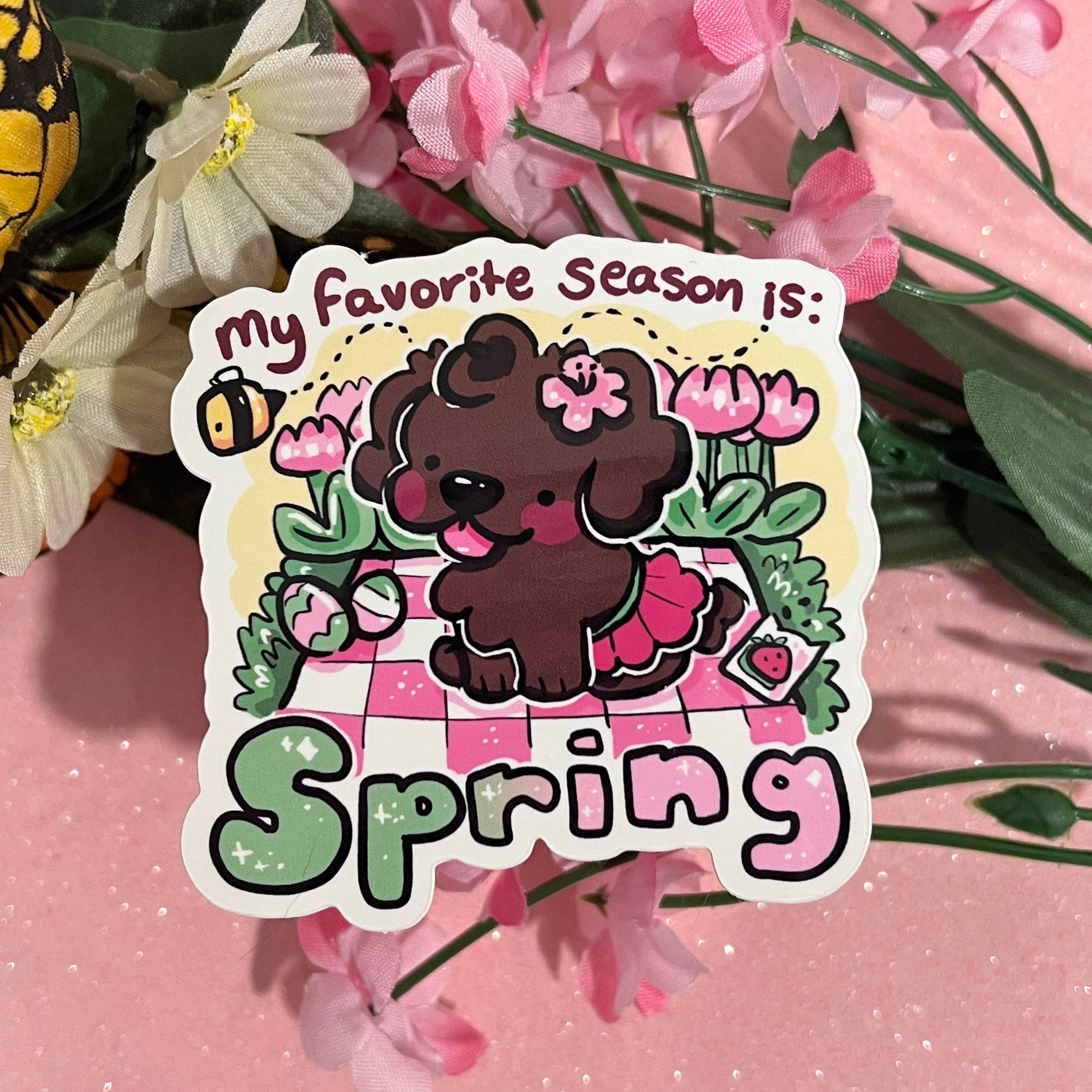 Woolblossom - Wholesale Sticker - My Favorite Season Is: !!! ~ Stickers4