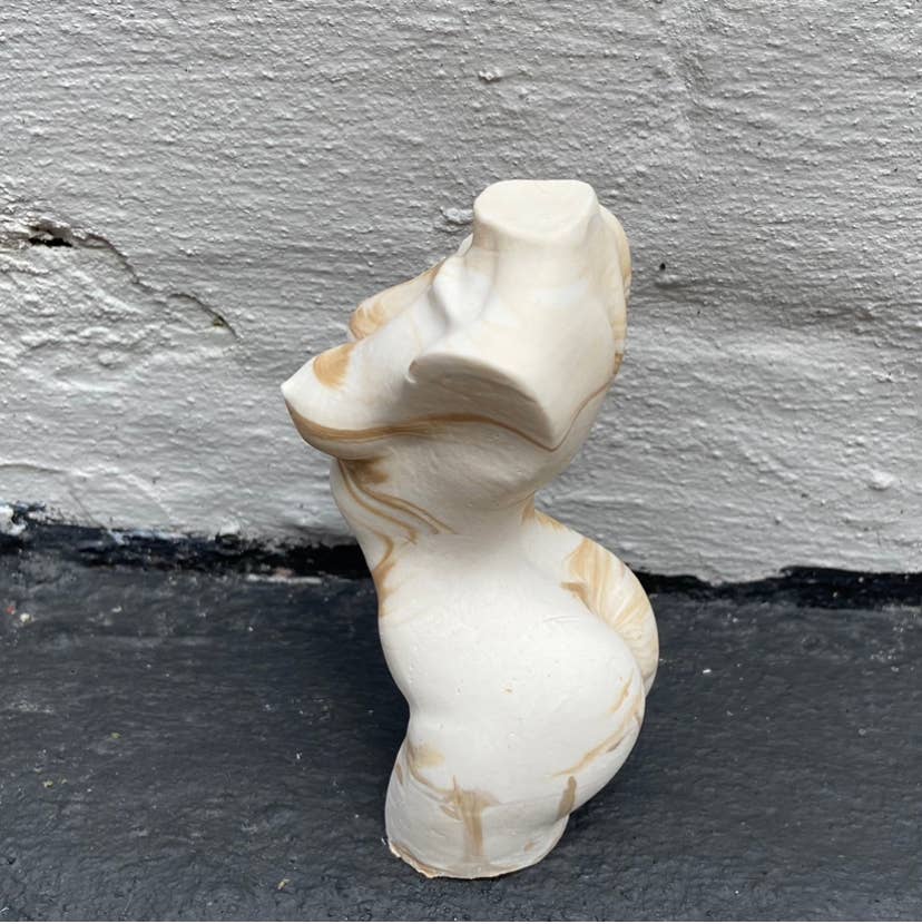 AlphaGrayArt - Wholesale Sculpture - Jesmonite Body Sculpture | Lady Torso | Woman's5