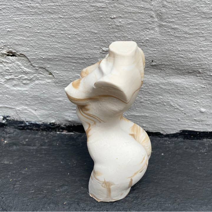 AlphaGrayArt - Wholesale Sculpture - Jesmonite Body Sculpture | Lady Torso | Woman's5