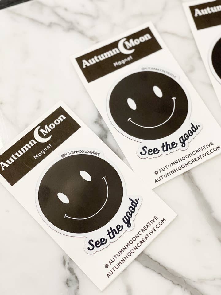 Veja o bom - Magnet por atacado de Autumn Moon