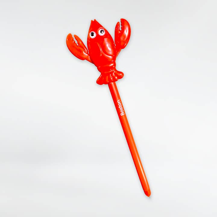Boston Moving Lobster Novelty Pen for wholesale by Commonwealth Souvenirs