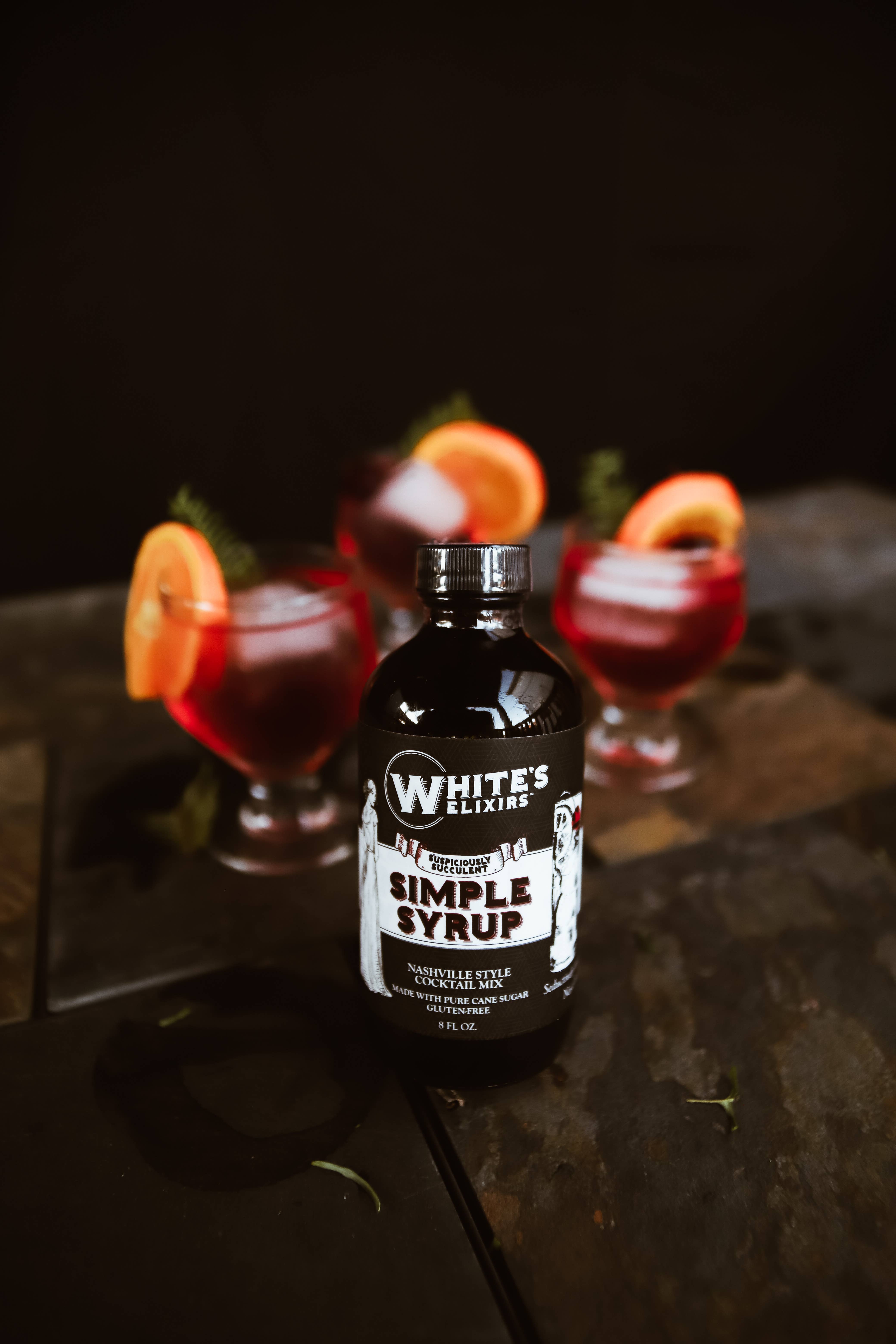White's Elixirs - Wholesale Cocktail Mix/Syrup - White's Elixirs Simple Syrup Cocktail Mix3