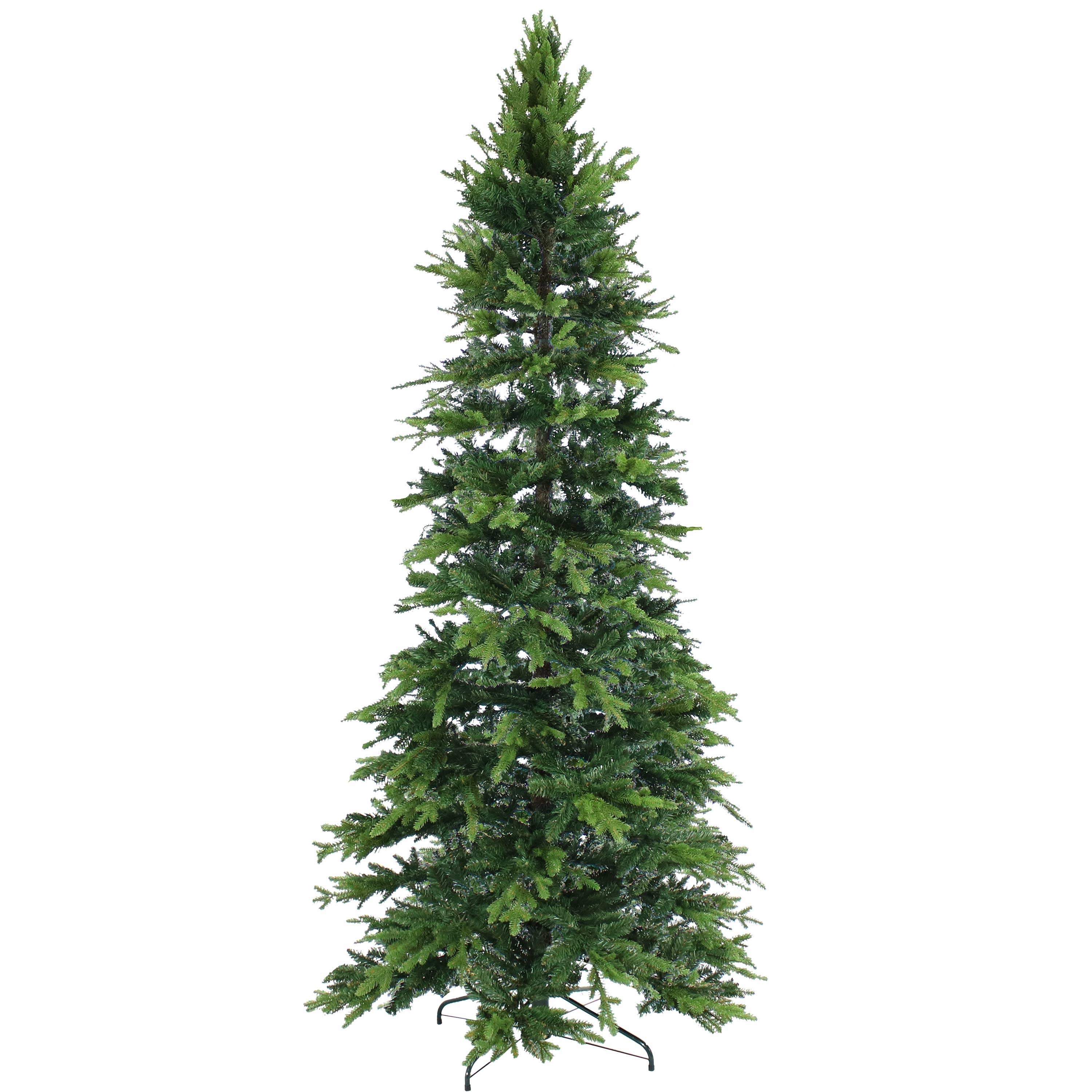 Sunnydaze Decor - Wholesale Artificial Christmas Tree - 8 ft Slim and Stately Indoor Unlit Artificial Christmas Tree1