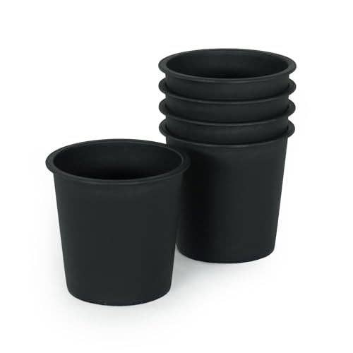 BlakOutlet - Wholesale Plant pot - 5' Round Nursery Plant Pot - Garden Plastic Pots with Drainage1