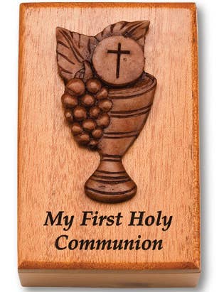 Keepsake Box-Mahogany-Chalice for wholesale by H.J. SHERMAN COMPANY, INC.