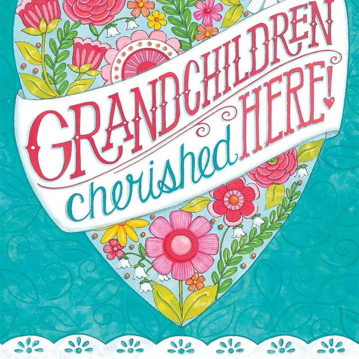 Cherished Grandchildren - Baby Card for wholesale by Legacy