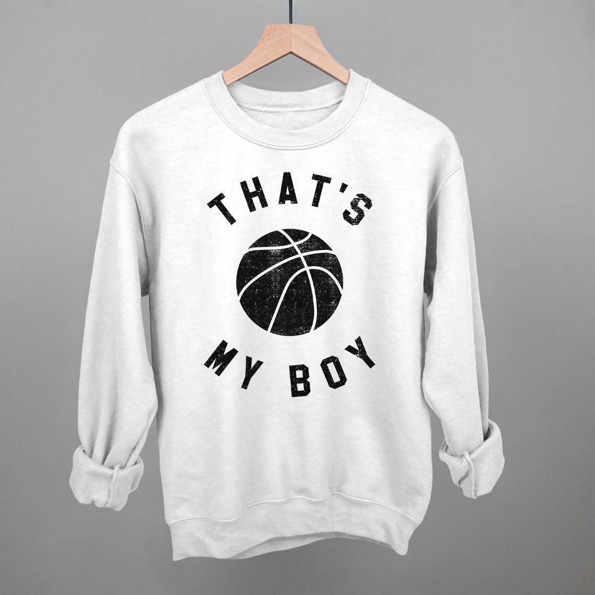 Ivy + Cloth - Wholesale Graphic Sweatshirt - Women's - That's My Boy Basketball3