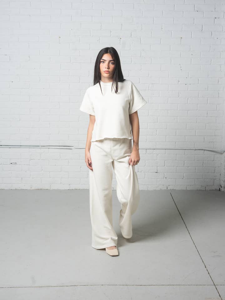 Sweatpants Algodão Reciclado por atacado de Baby Be Good