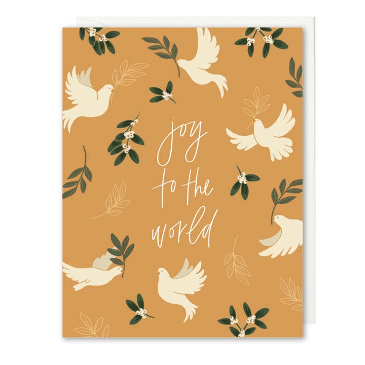 Joy to the World Card for wholesale by Selah Paper