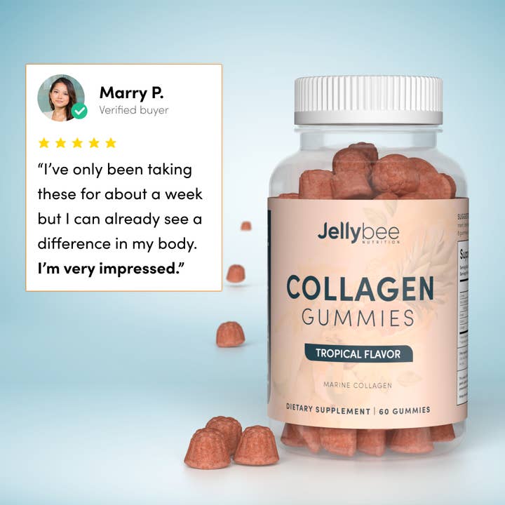 JellyBee - Wholesale Oral Supplement/Vitamin - Collagen Gummies