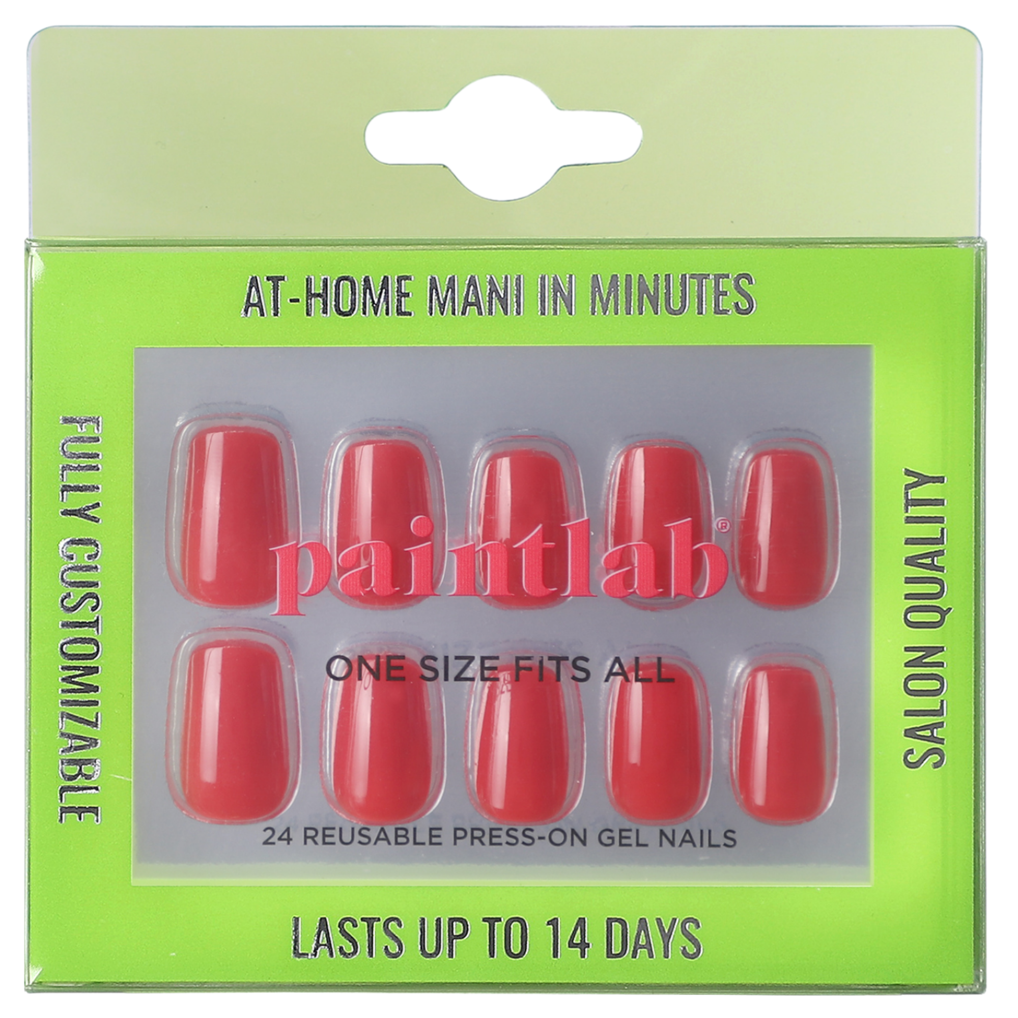 PaintLab - Wholesale Press-On/Fake Nails - PaintLab Risky Red Press-on Nails2