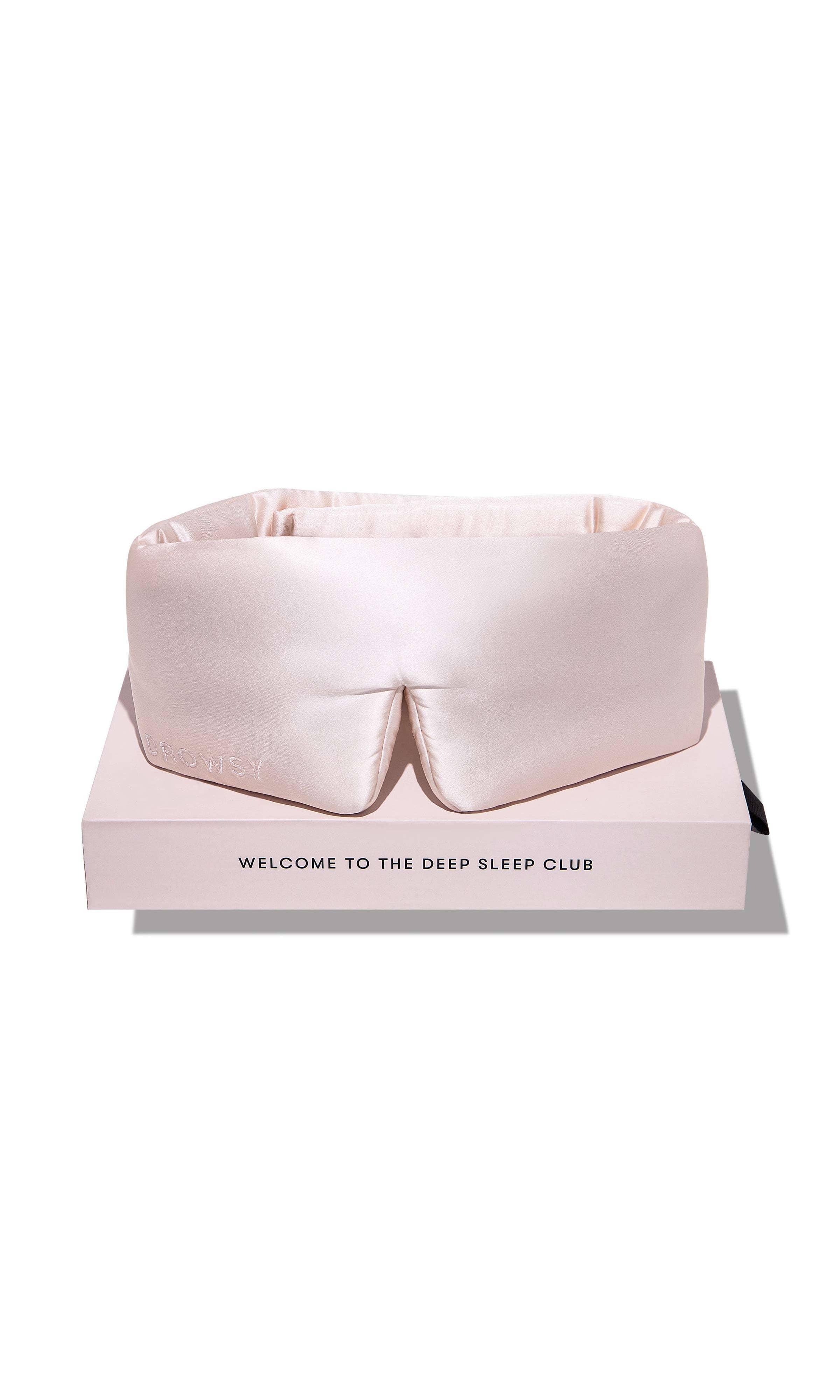 Drowsy Sleep Co. - Wholesale Sleep/Eye Mask - Sunset Pink Silk Sleep Mask