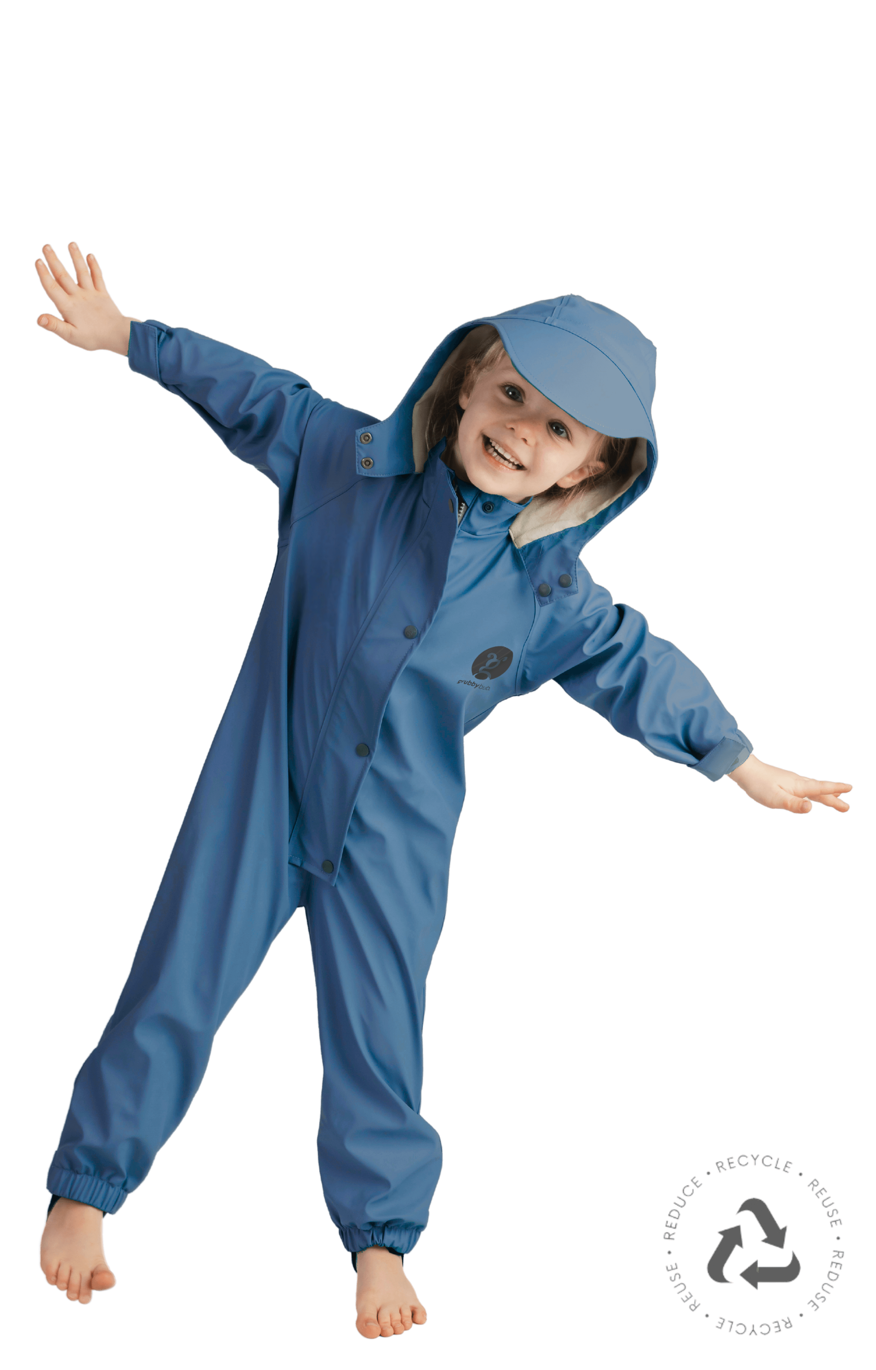Grubbybub – wholesale Raincoat – Kids – Puddle Suit2