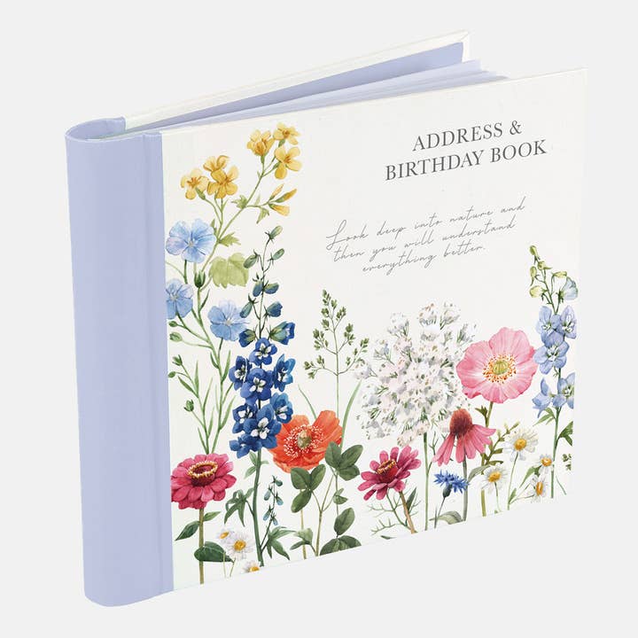 Libro de direcciones y cumpleaños - Wild Harmony para venta al por mayor de The Gifted Stationery Company