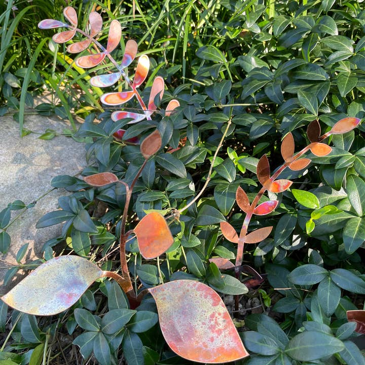 Clever Goods by Annabelle Noel Designs - Wholesale Garden/Lawn Stake - New lower price - Copper Leaves3