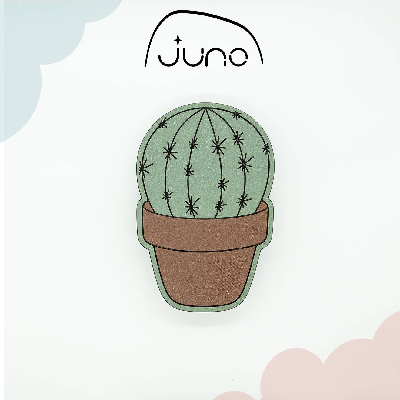Juno 3D - Wholesale Jewelry Box/Organizer - Bella Cactus 3D Printed Cornstarch Container & Tray