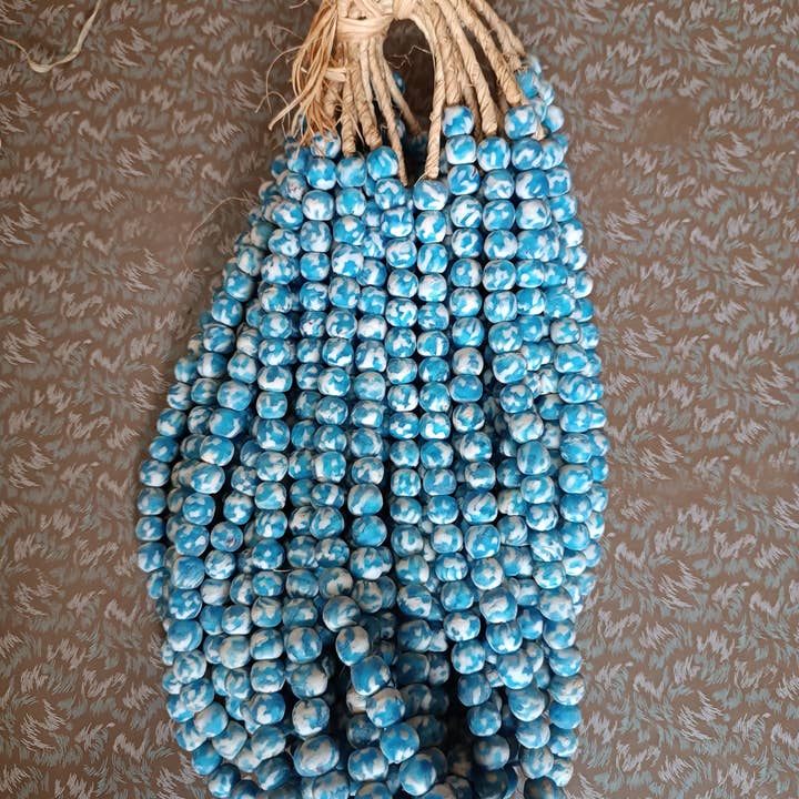 African Craft Collection – Großhandel Perlen – Glasperlen für Schmuckherstellung – Krobo Rundperlen