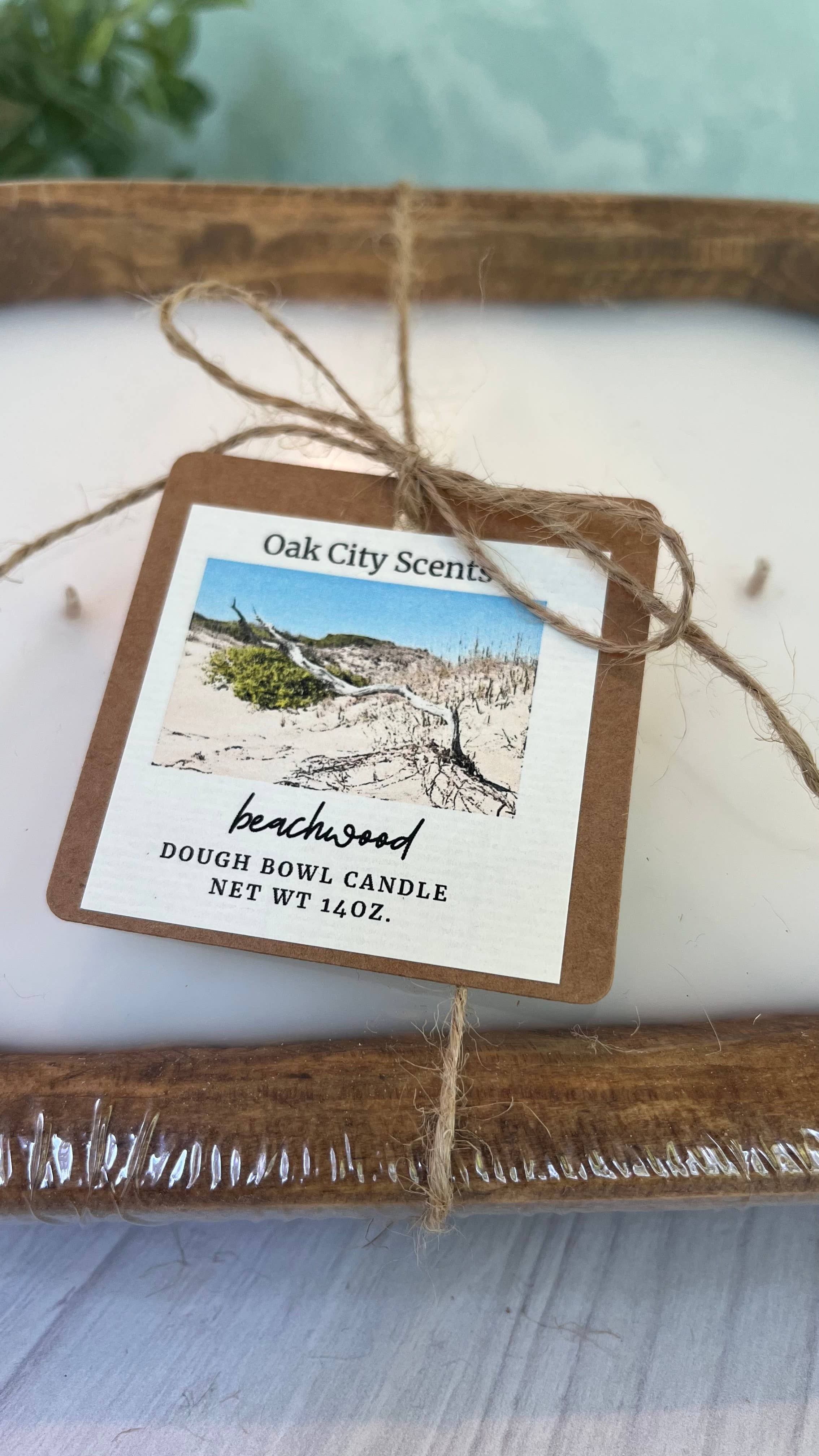 Oak City Scents - Wholesale Jar/Filled Candle -  Dough Bowl Candle 14 oz. Ready to Gift 9