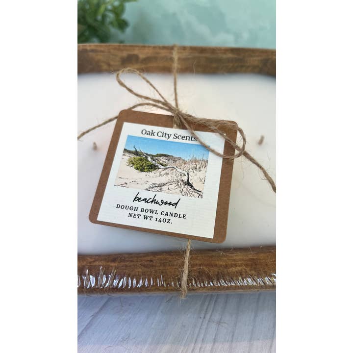 Oak City Scents - Wholesale Jar/Filled Candle - Dough Bowl Candle 14 oz. Ready to Gift 9