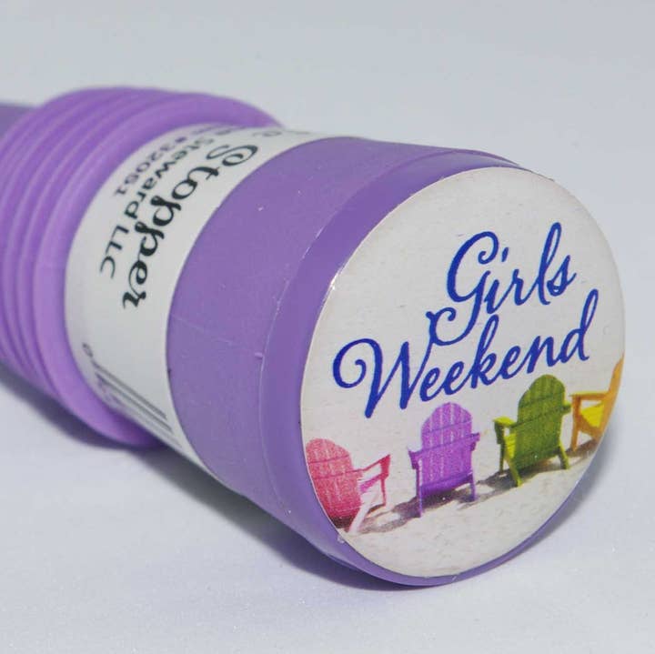 The Wine Steward LLC - Wholesale Wine Stopper - Girls Weekend Bottle Stopper0