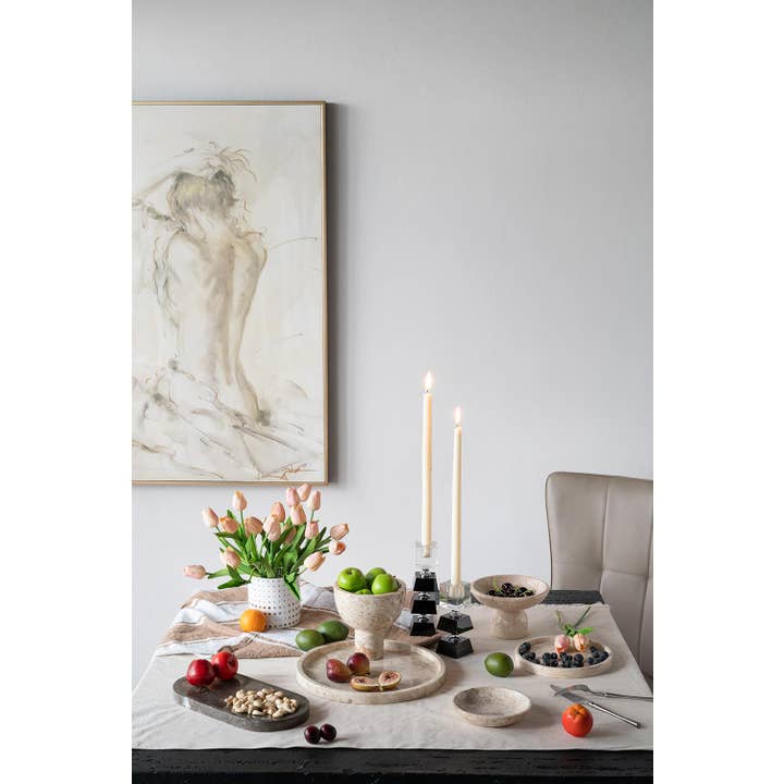 A&B Home Group Inc. - Wholesale Charger Plate - 12x12x1" Marble Elegance Plate6