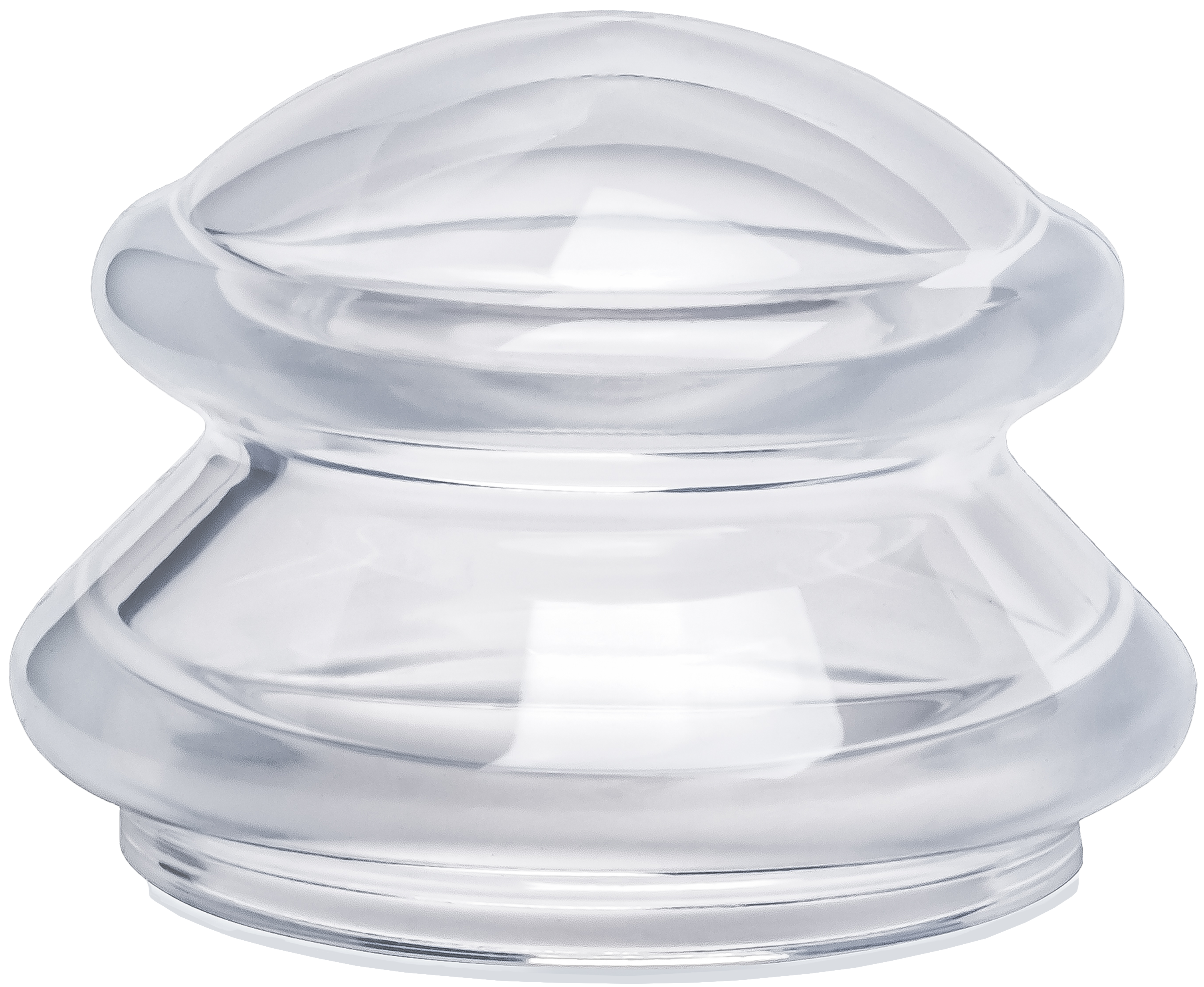 Lure Essentials - Vente Sets de ventouses pour le corps - Ensemble de ventouses en silicone EDGE Pro, 8 tasses transparentes8