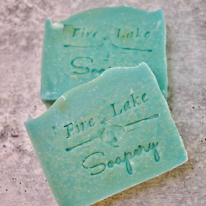 Fire Lake Soapery – wholesale Bar Soap – Blue Tansy Soothing Bar