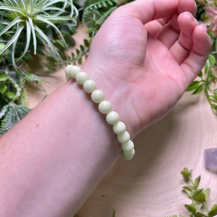 Copper Ashes - Wholesale Beaded bracelet - Green/ Yellow Glow in the Dark Luminous Bracelet1