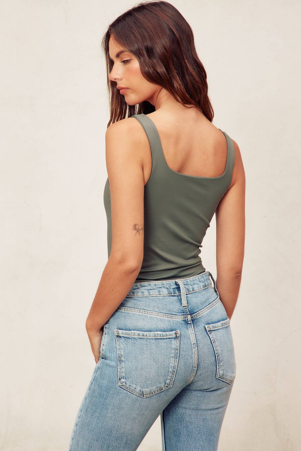 Dress Forum - Wholesale Bodysuit - Women's - FT5784 Square Neck Bodysuit43