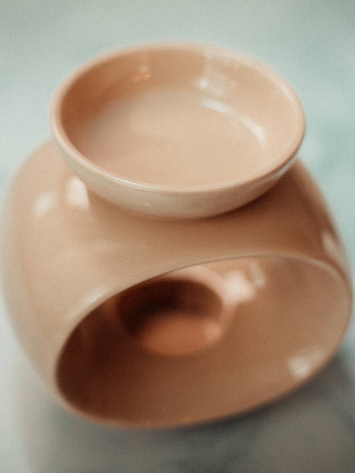 Quemador de cera de cerámica Rome para venta al por mayor de Creative Cliche Candle Co.