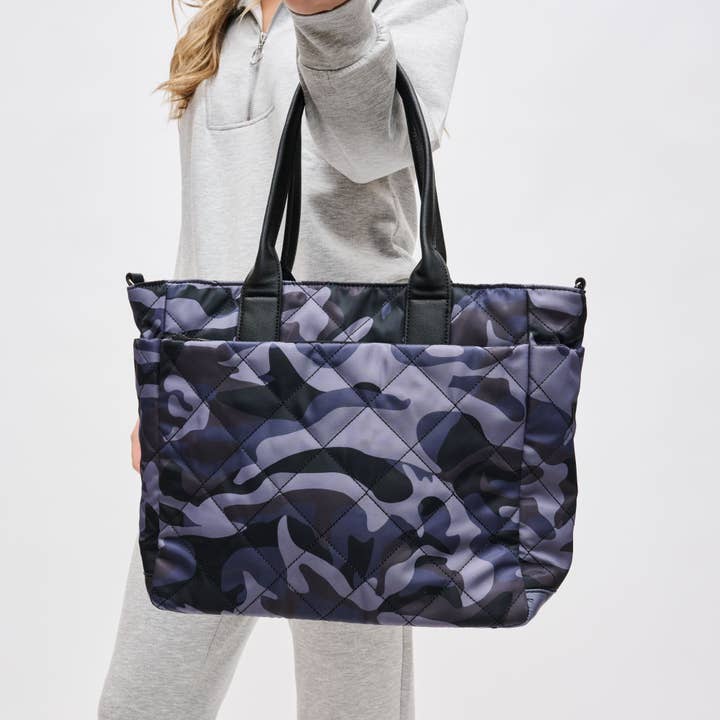 Sol and Selene - Wholesale Tote Bag - Women's - Motivator East West Quilted Nylon Tote
