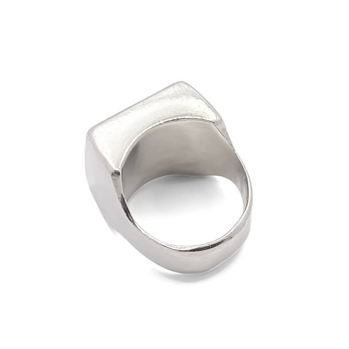MOCA Jewellery - Wholesale Signet Ring - Small Square Signet Ring12