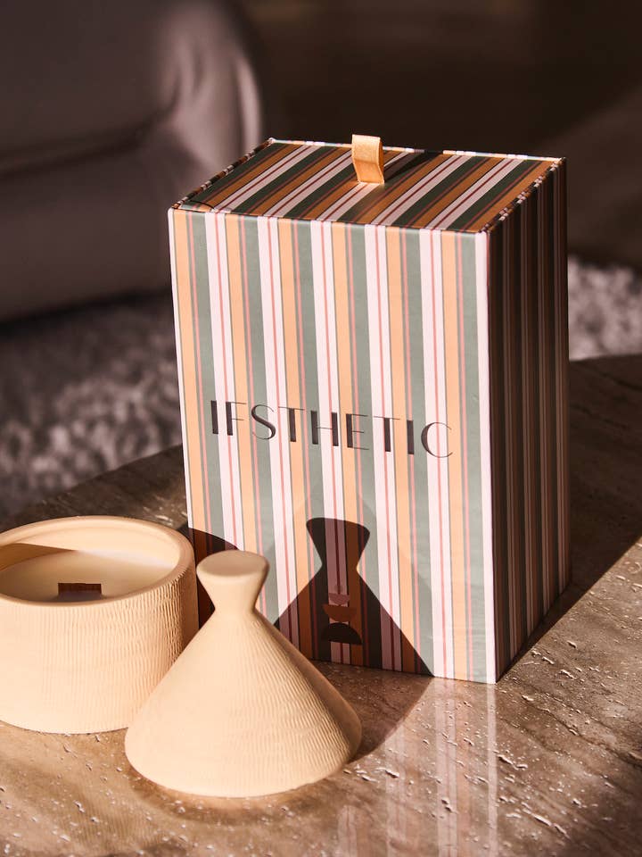 ÌHÉ Soy Candle - Stone for wholesale by Ifsthetic