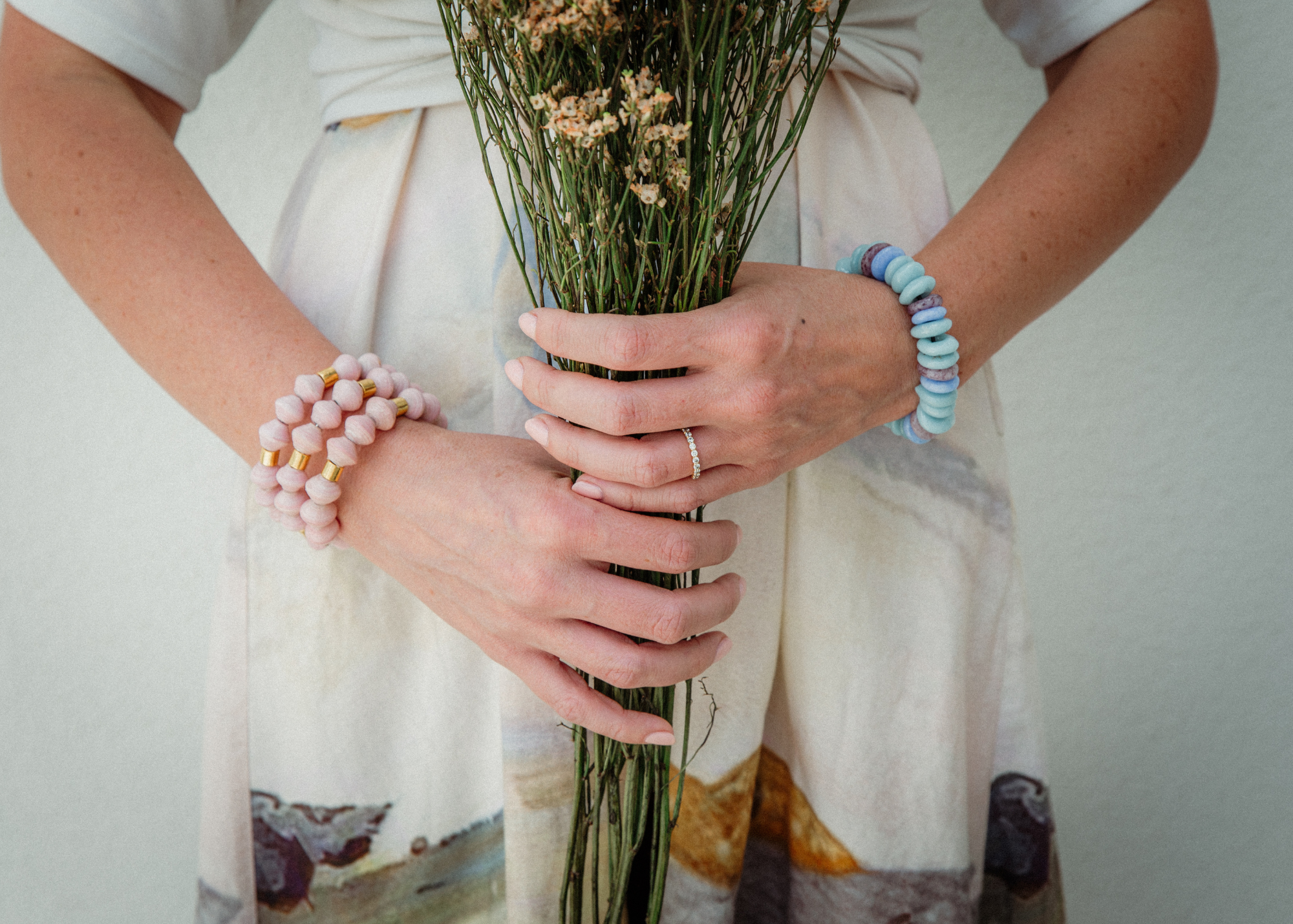 The Bead Project by TWOPU - Wholesale Beaded Bracelet - Chunky Glass Bracelet 17