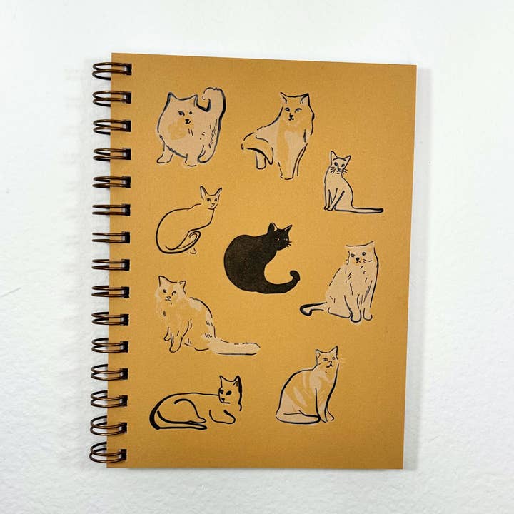 Cuaderno gatos para venta al por mayor de Wolf & Wren Press