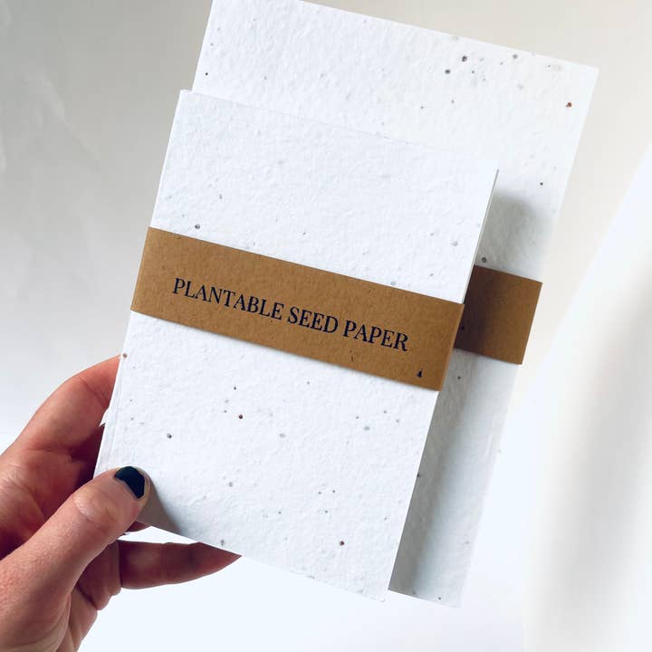 Atelier By Cat - Wholesale Notebook - mini Seed Paper Notebook Eco-Friendly Paper Goods, Plantable